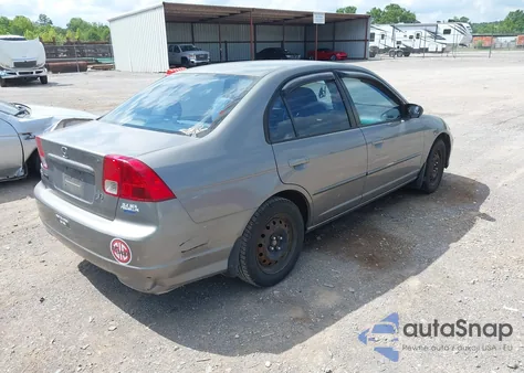 2004 Honda Civic Lx from USA, damaged, VIN 1HGES16504L012390